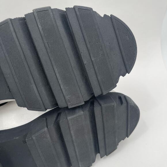 SILENT D Cress Chelsea Boot Size 38 (US 7/7.5) White Leather Lug Sole Slip On - Picture 16 of 16